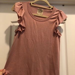 Chaser ruffle T-shirt